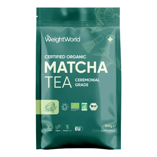 Japanese Matcha Green Tea Powder 100g 100% Organic WeightWorld