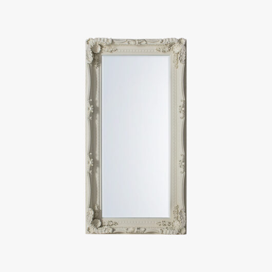 Victoria Standing Mirror in Cream