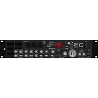 1 to 2 Zone 100V Mixer Amplifier with Media Player Bluetooth USB SD Card 240W
