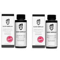 2x Slick Gorilla Hair Styling Powder 20g