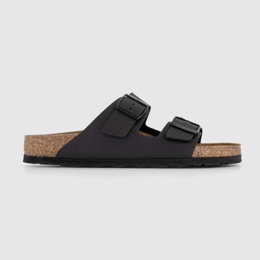 Birkenstock Arizona Mens Black Two Strap Sandals, Size: 11.5