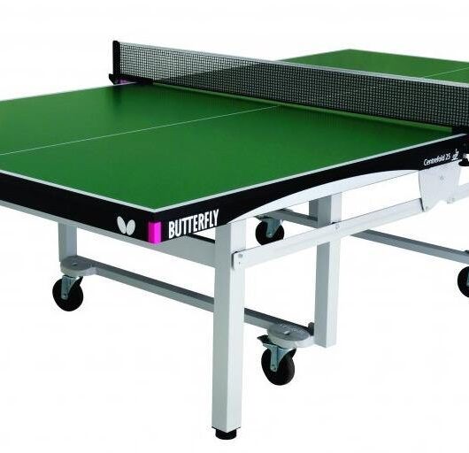 Butterfly Centrefold 25 Rollaway Table Tennis, Green
