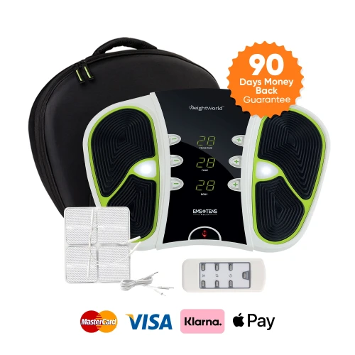 EMS Circulation Device - 30 Minutes Daily for normal circulation - 99 intensity functions, CE certified Device