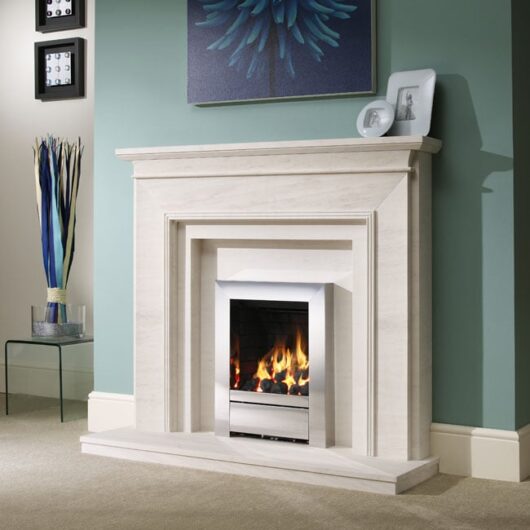 Fireside Torino Limestone Fireplaces