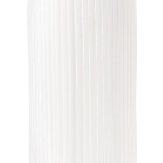Fornasetti Cylindrical pleated lampshade White - White