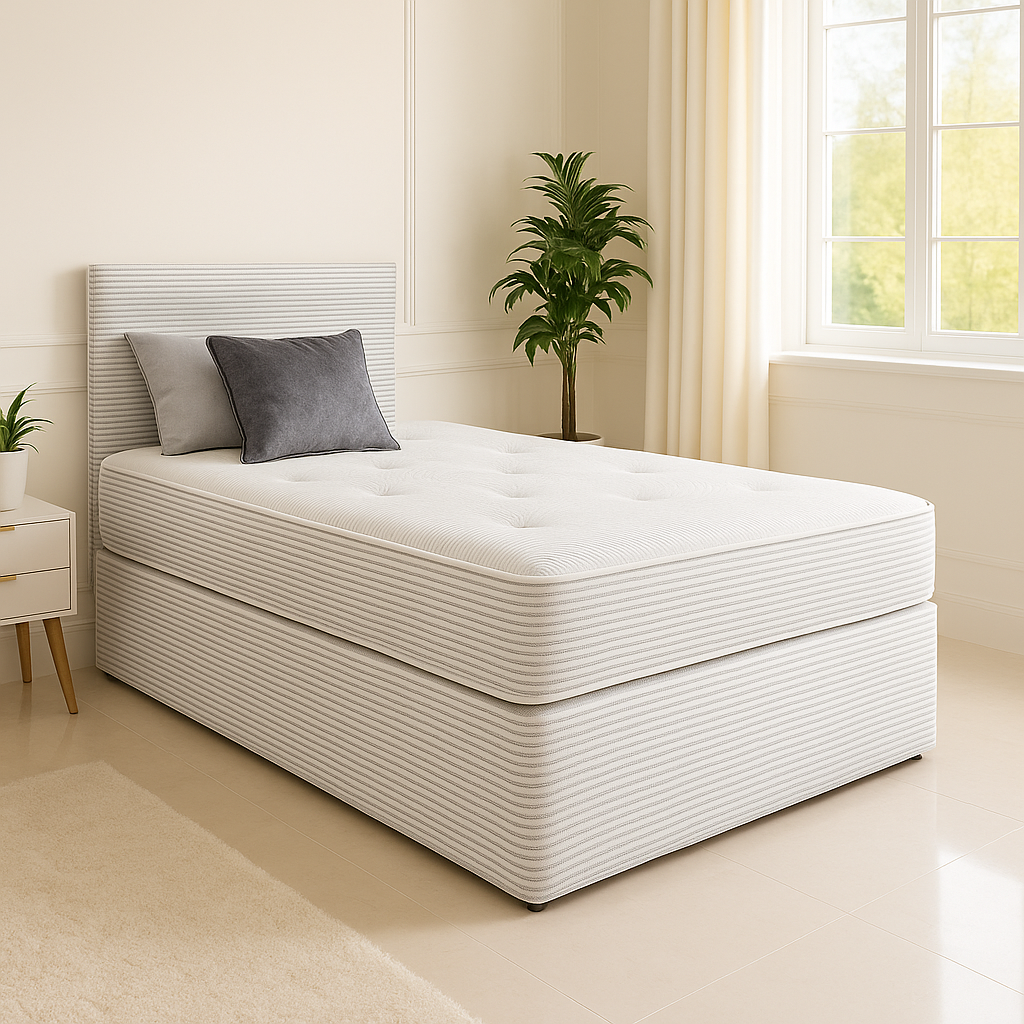 Hilton Hotel Contract 1000 Pocket Sprung 5ft King Size Divan Bed