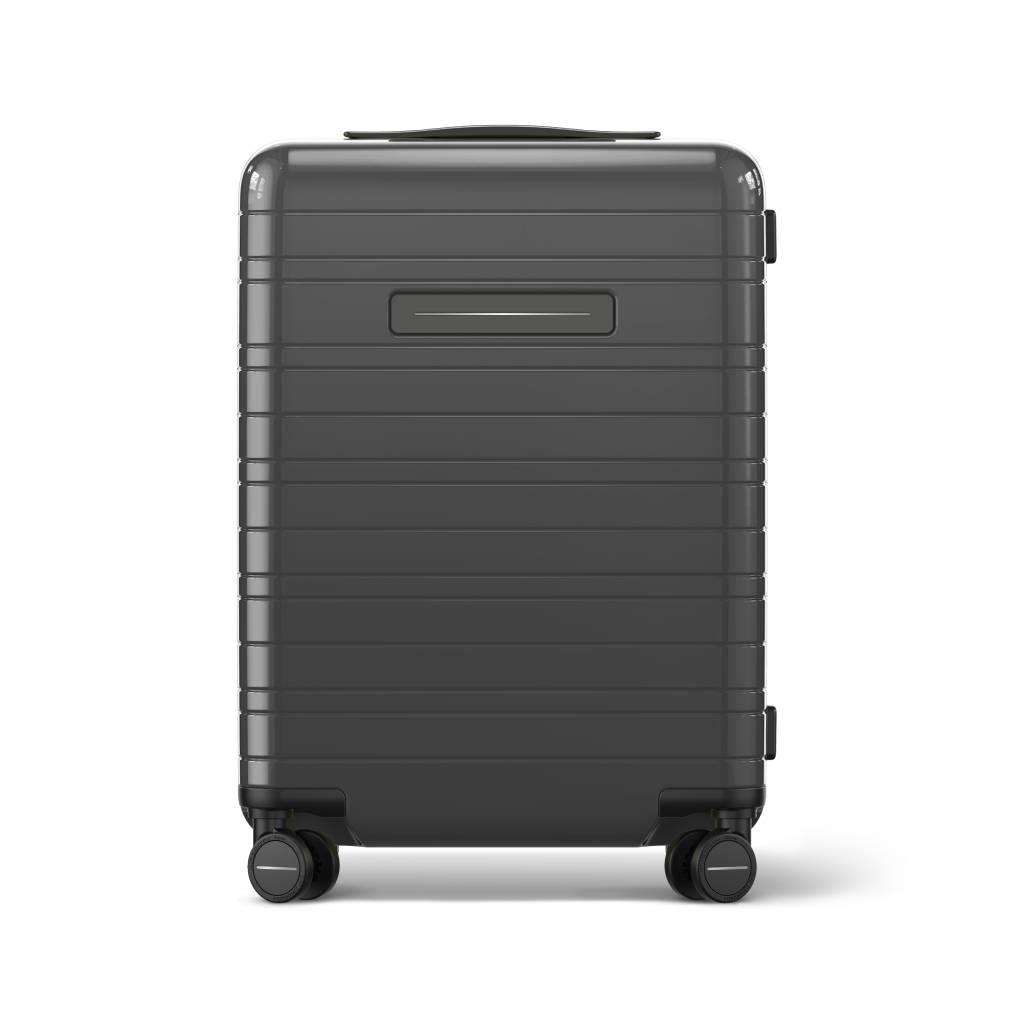 Horizn Studios Cabin Luggage H5 in Glossy Graphite Vegan Hard