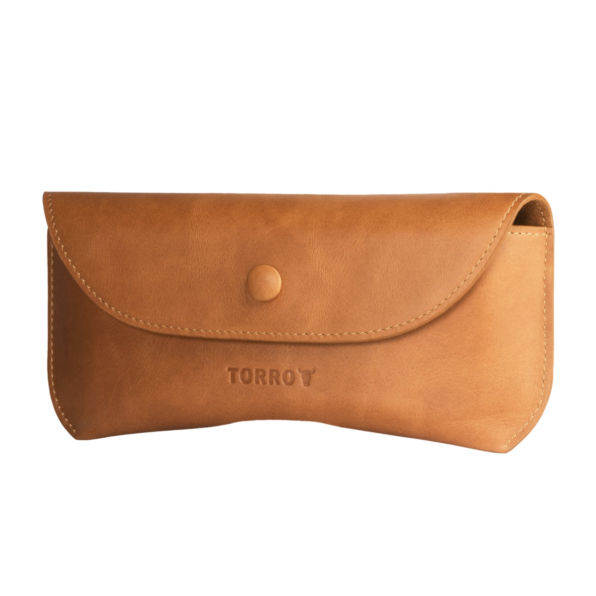 Leather Sunglasses Case / Glasses Case - Tan