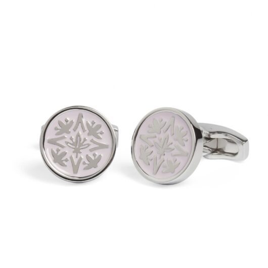 Pink Bouquet Cufflink