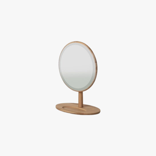 Rebecca Oak Dressing Table Mirror in Natural