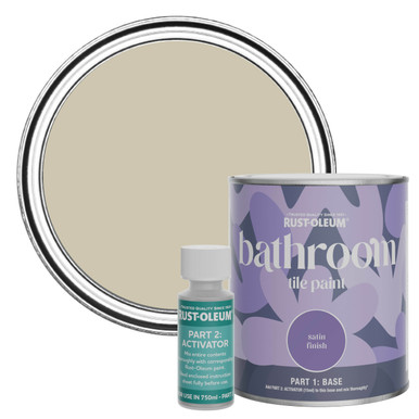 Rust-Oleum Green Satin Bathroom Tile Paint - Silver Sage