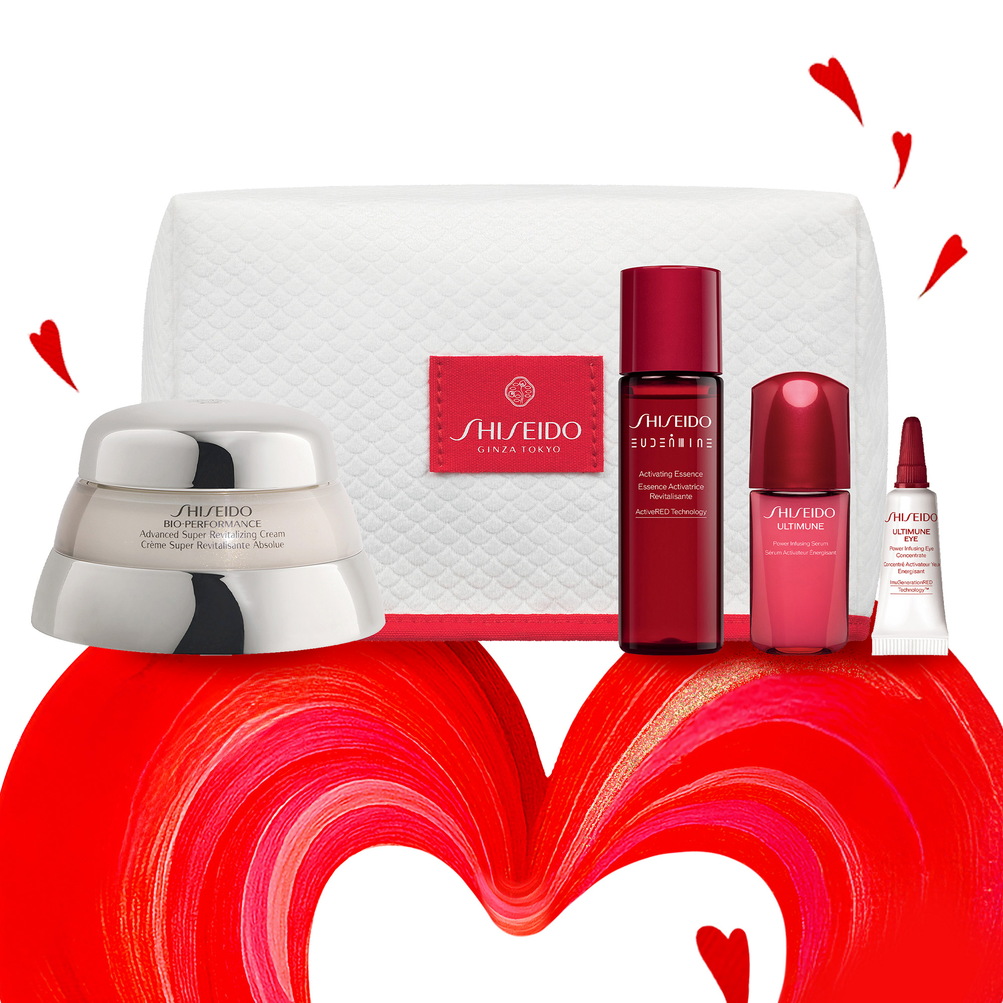 Shiseido-Bio Performance Pouch Set