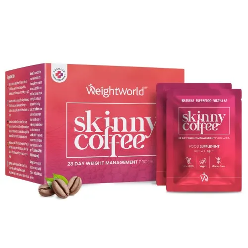 Skinny Coffee - 140g - With Non-roasted Arabian Beans -10 Calories Per Serving - Supports your Keto Diet Plans