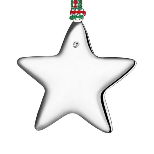 Star with Clear Stones Christmas Tree Decoration