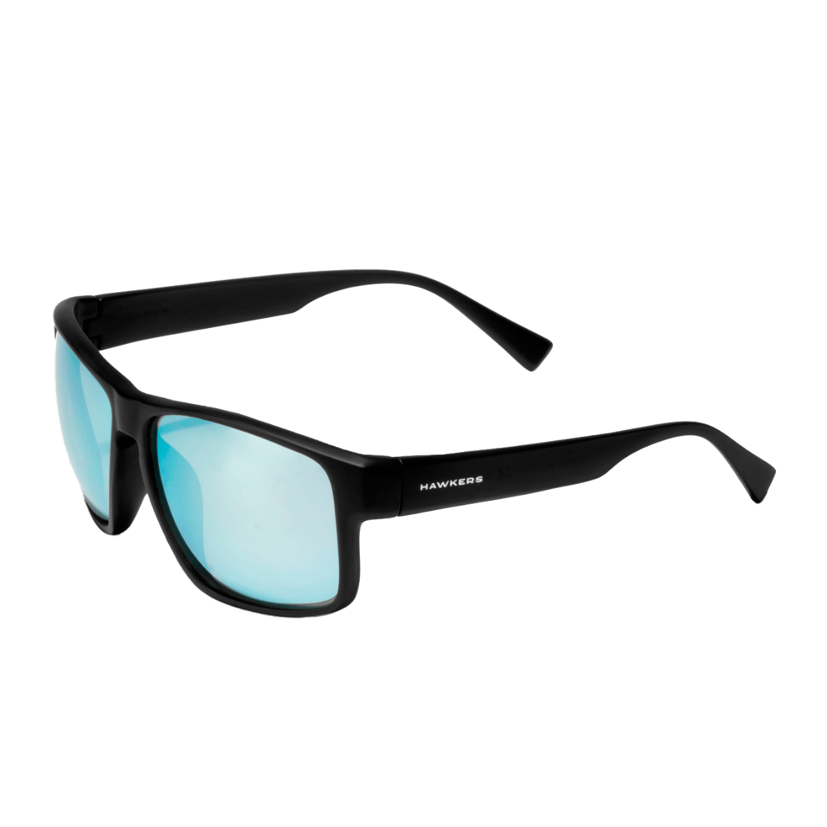 Sunglasses Hawkers Faster - Black Blue Chrome