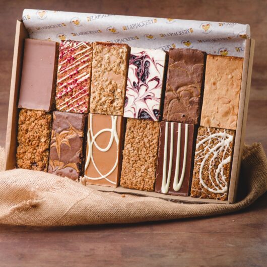 Taste Of The West Award Winning Flapjack Box - 12 Giant Flapjacks