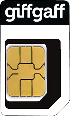 giffgaff SIM Only on golden goodybag with Unlimited mins & texts; 2GB of 5G data. £6 Topup.