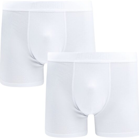 Alan Red Boxer Shorts 2-Pack Black White size XXL