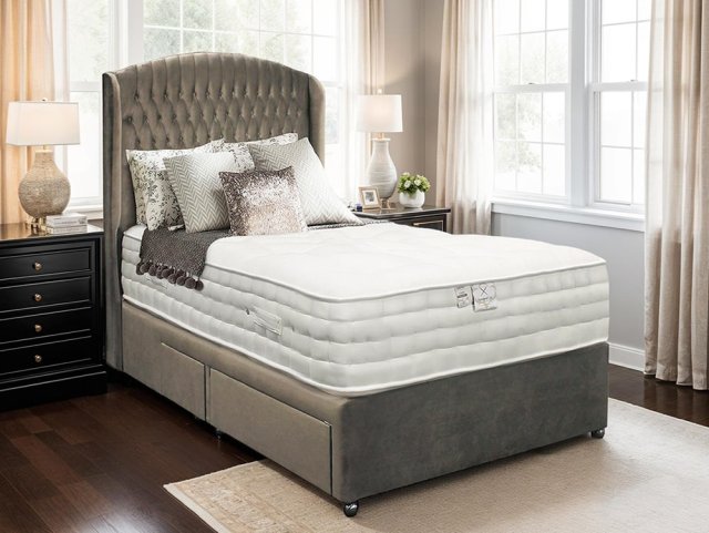 Alexander and Cole Tranquillity Pocket 13000 Lunar Plus Divan Bed - 3ft Single