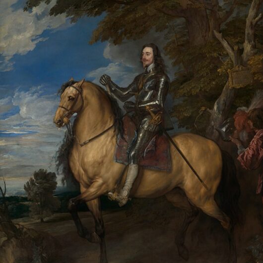 Anthony van Dyck, Equestrian Portrait of Charles I Print
