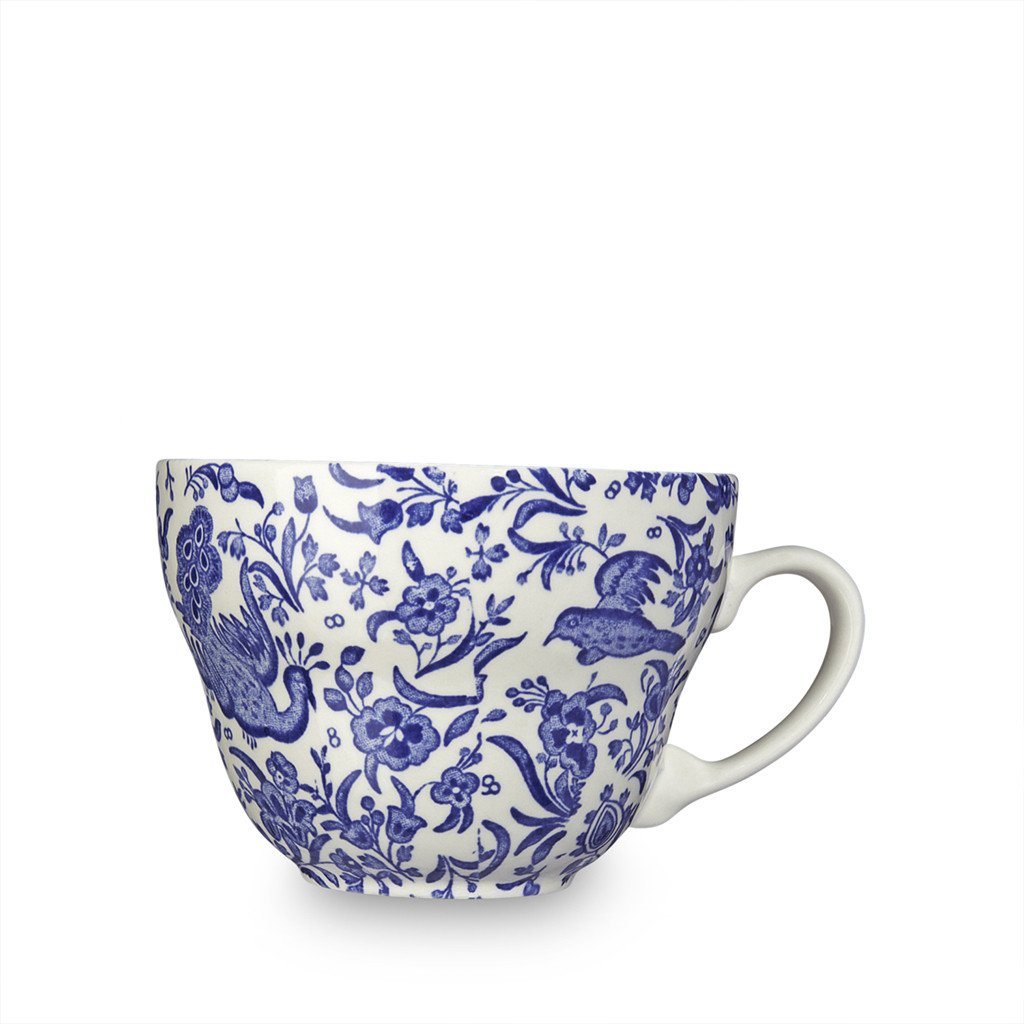 Blue Regal Peacock Breakfast Cup 425ml/0.75pt