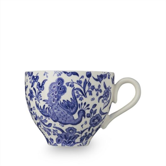 Blue Regal Peacock Teacup 187ml/0.33pt