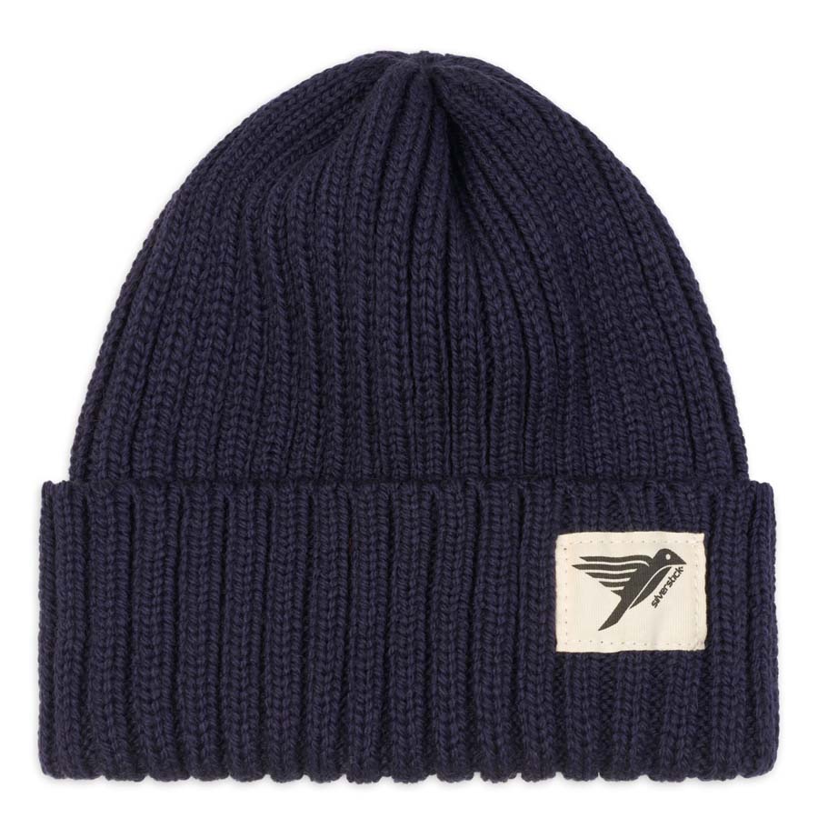 Moffat Merino Wool Beanie - Navy