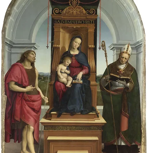 Raphael, 'The Ansidei Madonna' Print