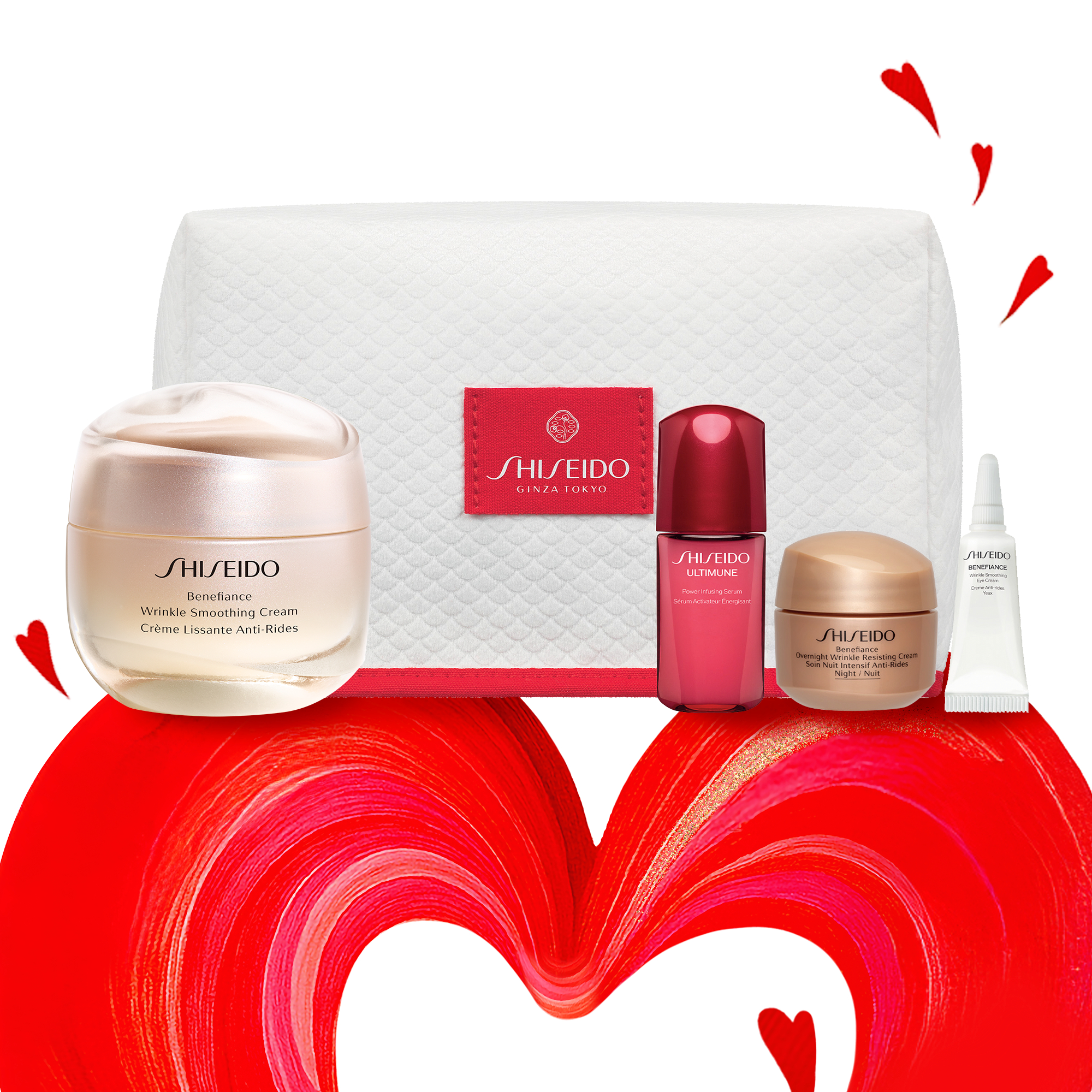 SHISEIDO-Benefiance Pouch Set