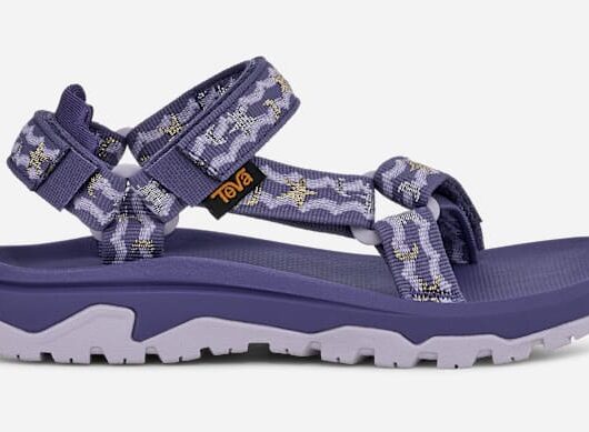 TEVA Hurricane XLT JR Sandals in Starlight Purple, Size 2K