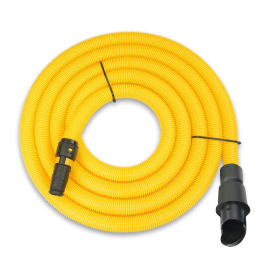 V-TUF VTM415 5m Yellow HiViz for V-TUF StacVac with Universal Power Tool Adaptor (with Air Flow Control) Ideal For Sanders - VTM415