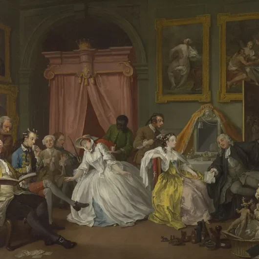 William Hogarth, Marriage A-la-Mode: 4, The Toilette Print