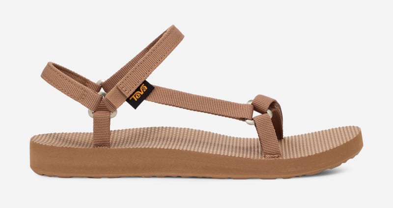 Women's TEVA Original Universal Slim Sandals in Tigers Eye, Size 8