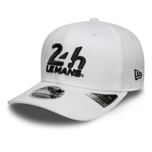 24HR Le Mans Core White 9SEVENTY Stretch Snap Adjustable Cap New Era Cap adult unisex