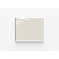 'Area' Oak Framed Glass Board