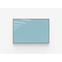 'Area' Oak Framed Glass Board