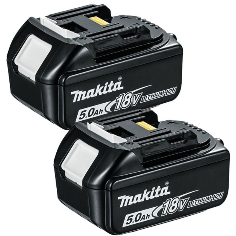 BL1850 18V lxt 5.0Ah Li-Ion Batteries (Twin Pack) - Makita