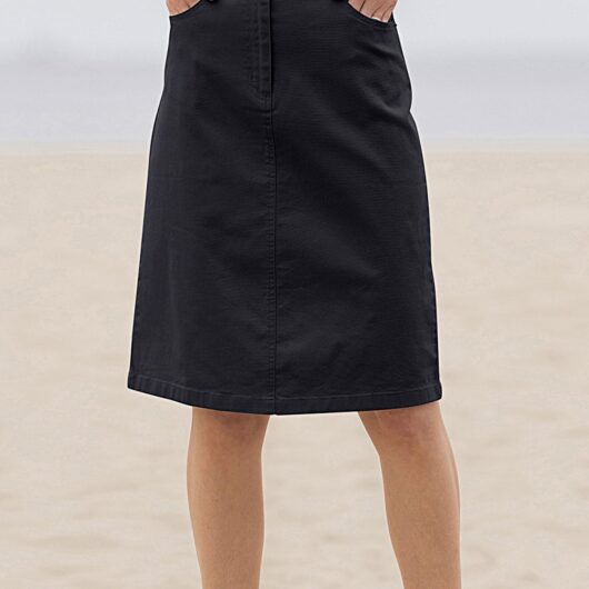 Damart Cotton Stretch Skirt