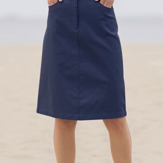 Damart Cotton Stretch Skirt