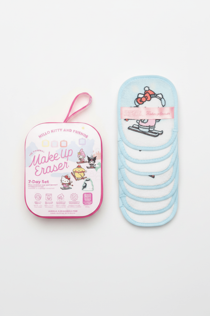 Makeup Eraser Hello Kitty & Friends Aspen Vacation 7-Day Set © Sanrio Colour: Purple