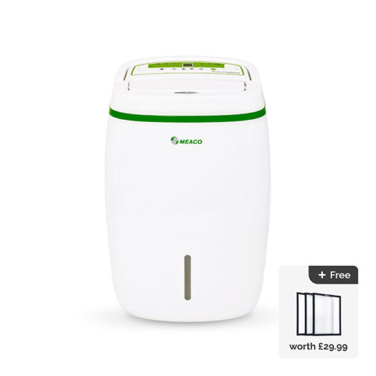 Meaco 20L Low Energy Dehumidifier and Air Purifier 2 in 1- Dehumidifier For Medium to Large Size Homes - Controls Humidity & Cleans Air All Year Round with HEPA filter