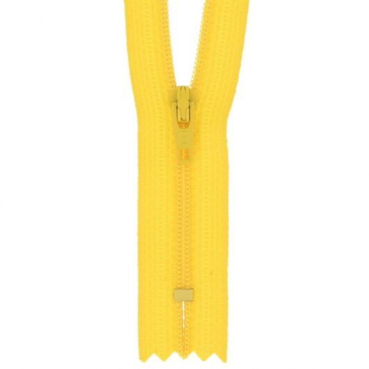 Milward Nylon Dress & Skirt Closed End Zips Yellow Gold