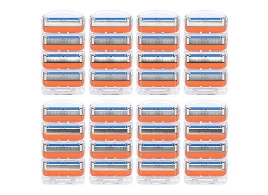 Replacement Razor Blades Compatible with Gillette Fusion