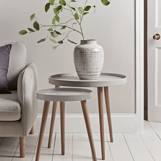 Small Mila Side Table - Grey