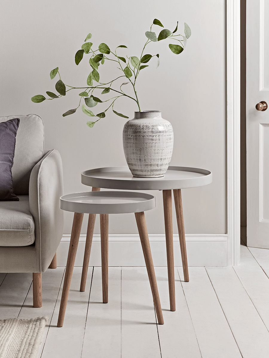 Small Mila Side Table - Grey