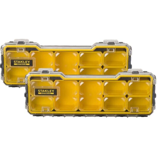 Stanley - FatMax Waterproof Pro 1/3 Shallow Organiser 1-75-781 STA175781