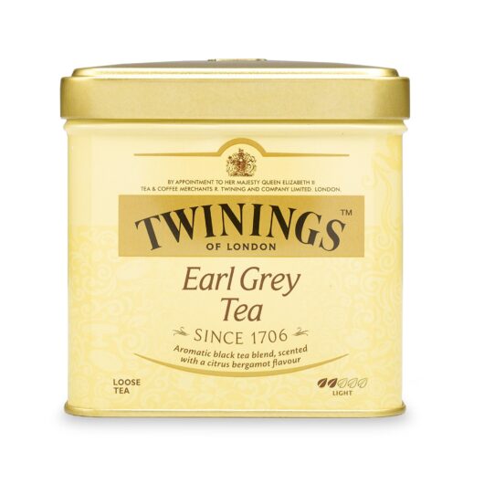 Twinings - Short Dated Earl Grey Loose Tea Caddy (International Blend) - 100g Loose Tea