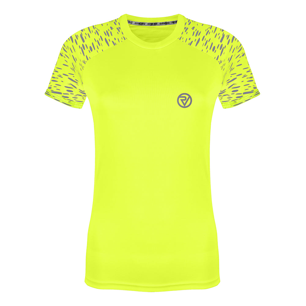 Women's Reflective Short Sleeve Training Top